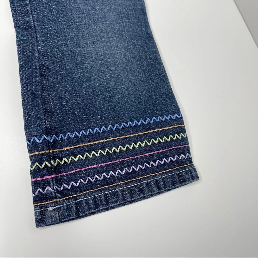 Gymboree button down sweater and jeans